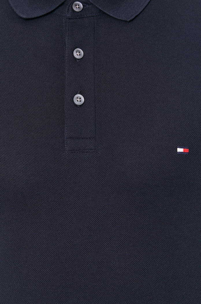 Polo tričko Tommy Hilfiger MW0MW17771.NOS tmavomodrá