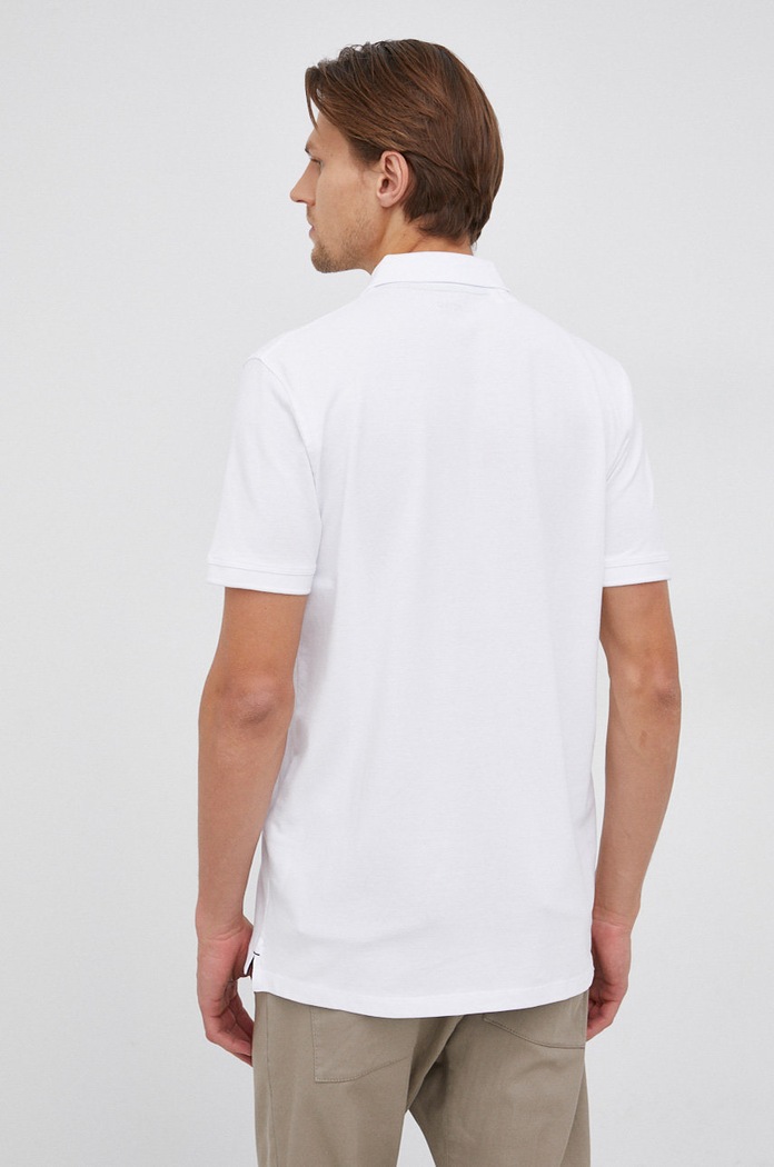 Oblečenie Polo tričko Selected Homme 16082840.BrightWhit biela