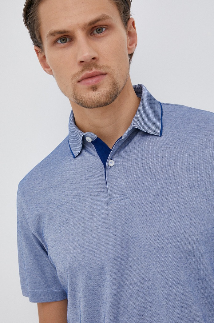 Polo tričko Selected Homme modrá 16082844.SodaliteBl