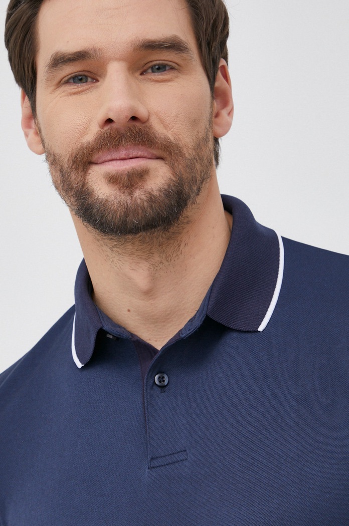 Polo tričko Selected Homme námořnická modř 16082844.NavyBlazer