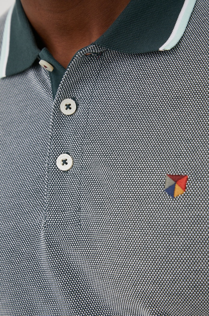 Polo tričko Premium by Jack&Jones 12169064.DarkPetrol zelená