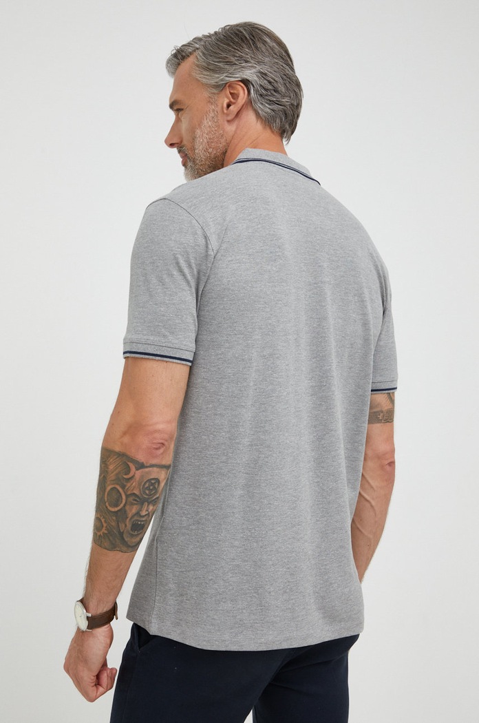 Odzież Selected Homme polo 16082841.MediumGrey szary