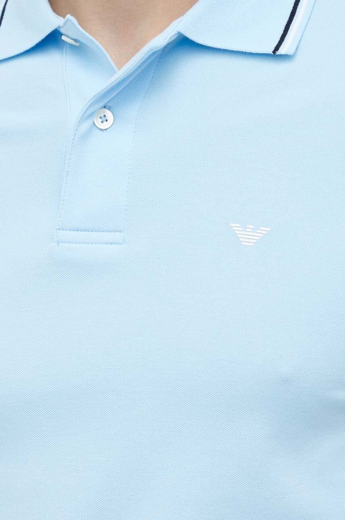 Polo Emporio Armani niebieski 8N1FB4.1JPTZ.NOS