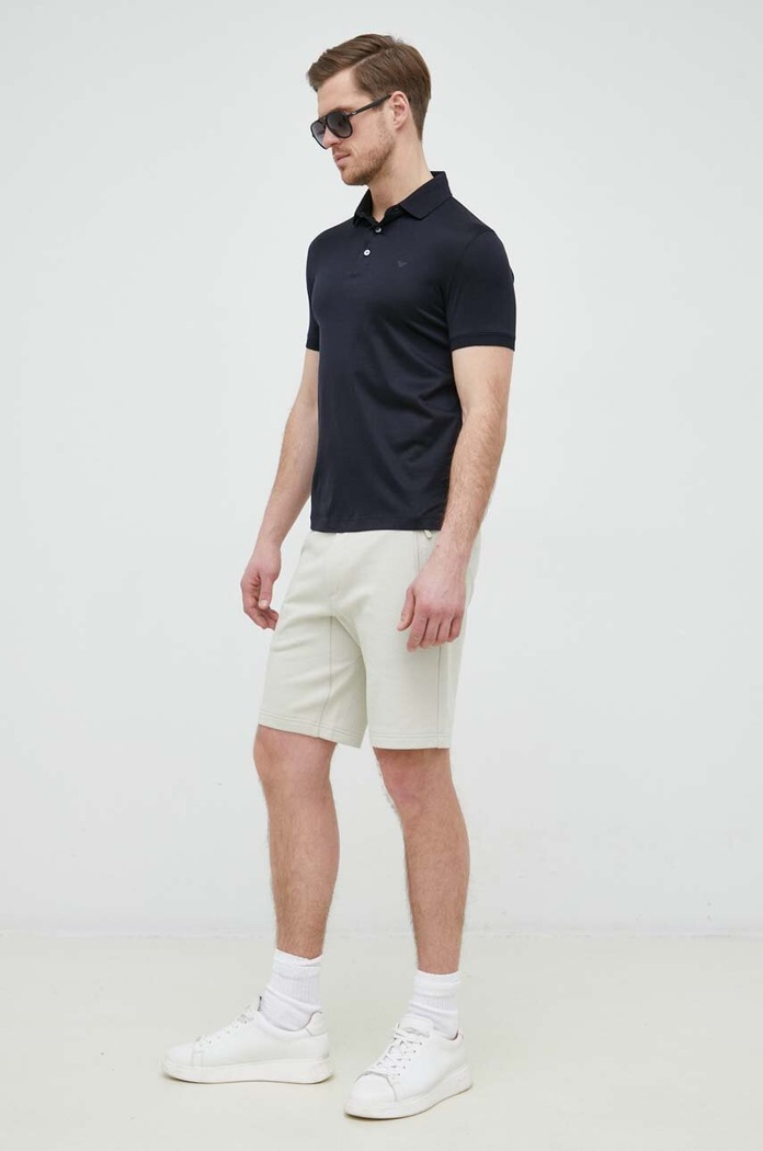 Emporio Armani Polo 8N1F98.1JUVZ.NOS granatowy AA00