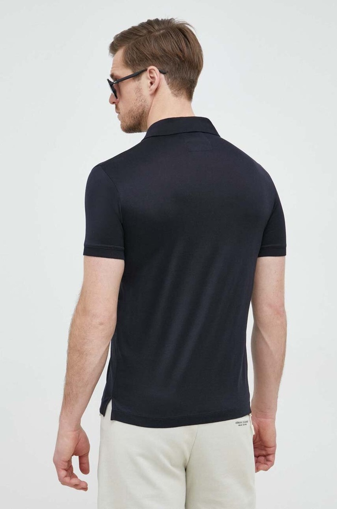 Odzież Emporio Armani Polo 8N1F98.1JUVZ.NOS granatowy