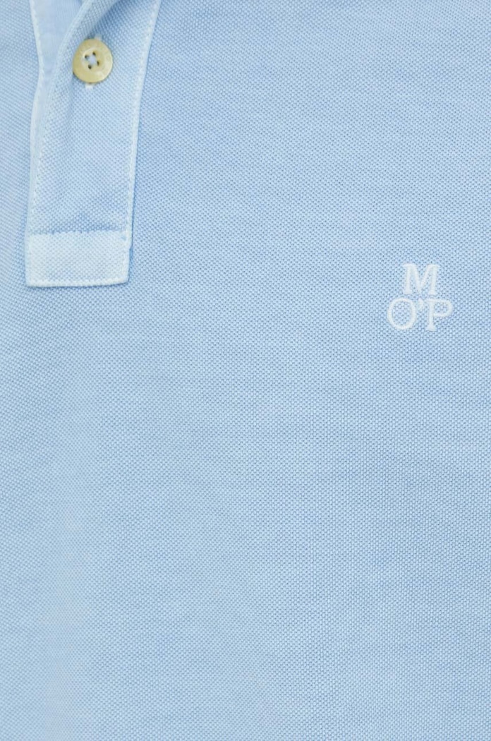 Marc O'Polo polo bawełniane M22226653000 turkusowy
