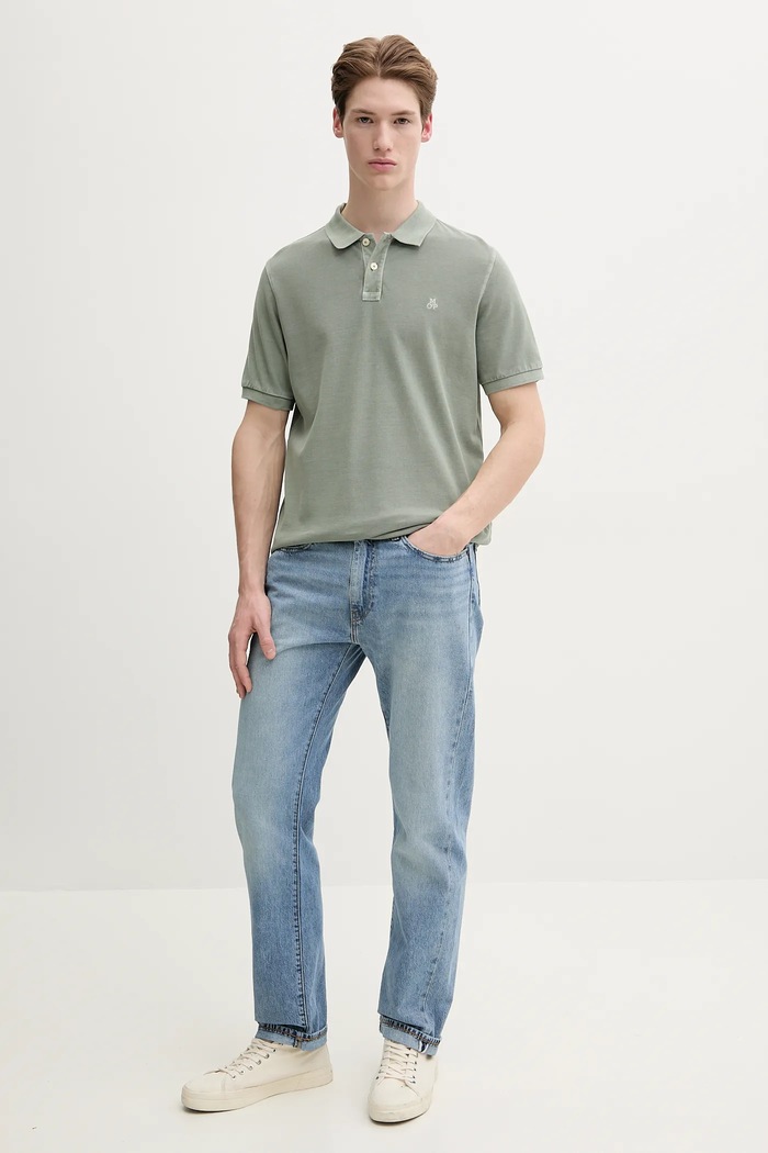 Marc O'Polo polo in cotone M22226653000 verde AA00