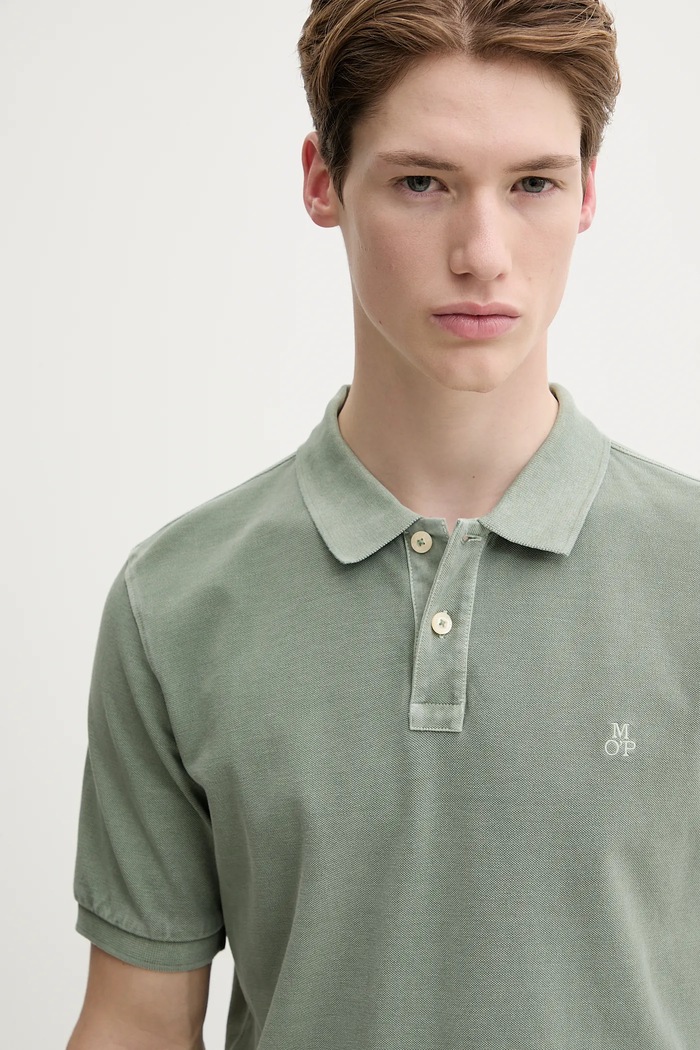 Marc O'Polo polo in cotone verde M22226653000