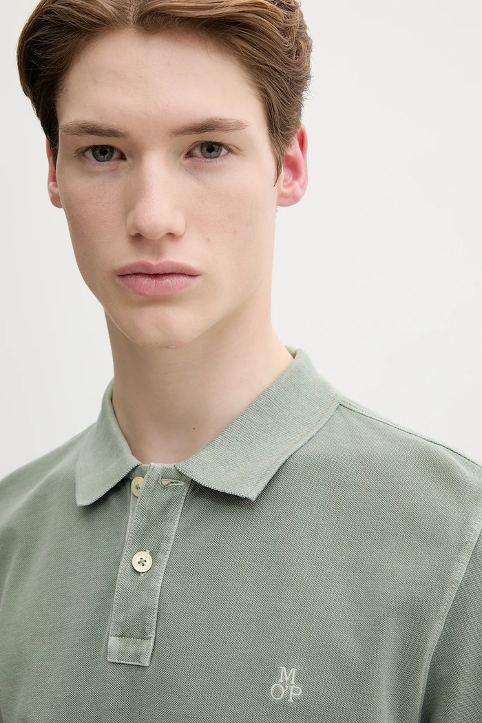 Marc O'Polo polo in cotone M22226653000 verde