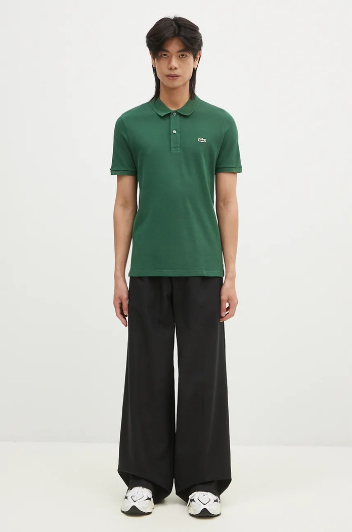 Lacoste cotton polo shirt PH4012 132 PH4012.132 green