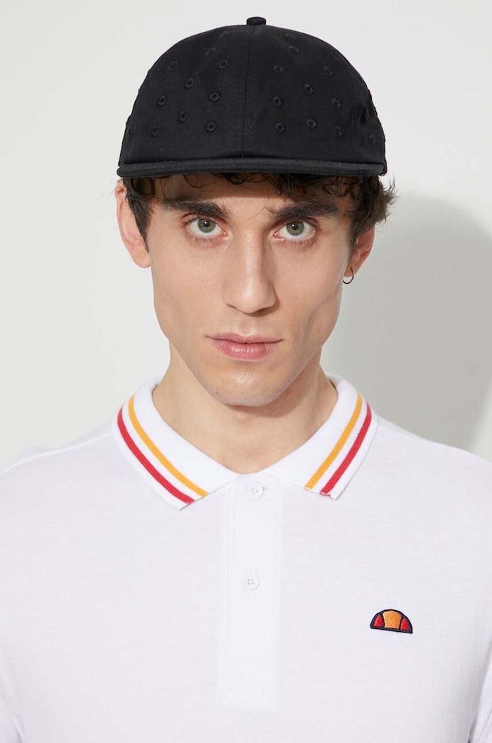 Polo de bumbac Ellesse alb SHR18077