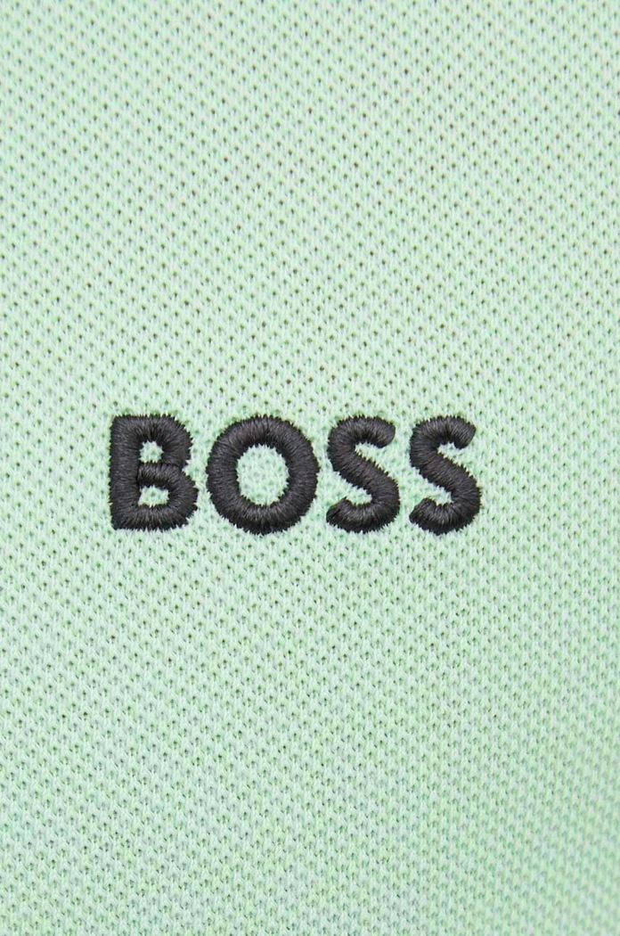 BOSS Green polo męskie bawełniane Paddy 50469055 zielony