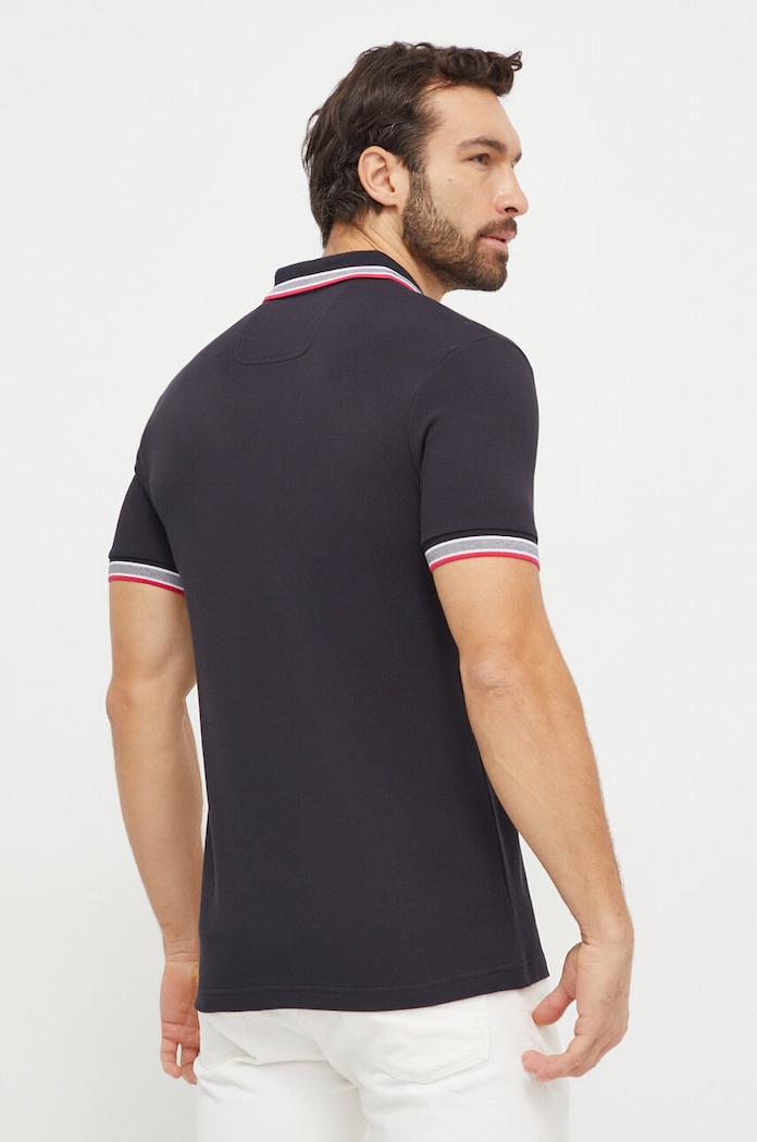 BOSS Green polo męskie bawełniane Paddy 50469055 czarny AA00
