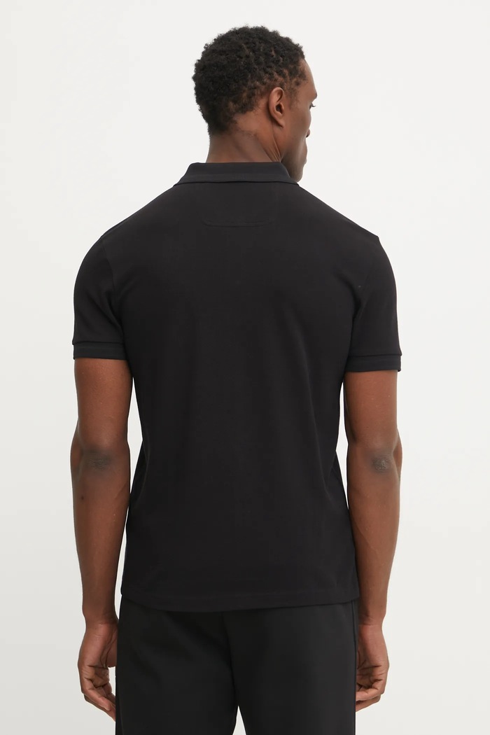 Îmbrăcăminte BOSS Green polo bărbați din bumbac Paddy 50469055 negru