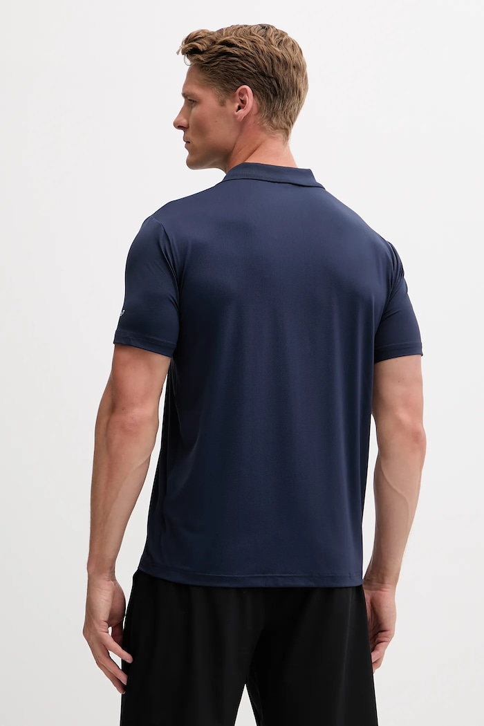 Odjeća Polo majica EA7 Emporio Armani 8NPF23.PJEMZ mornarsko plava