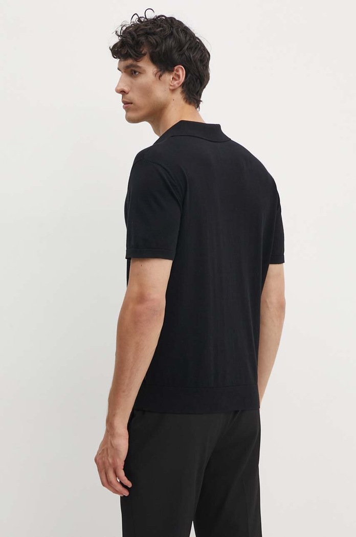 Одяг Бавовняне поло Armani Exchange 8NZF5D.ZM3JZ.NOS чорний