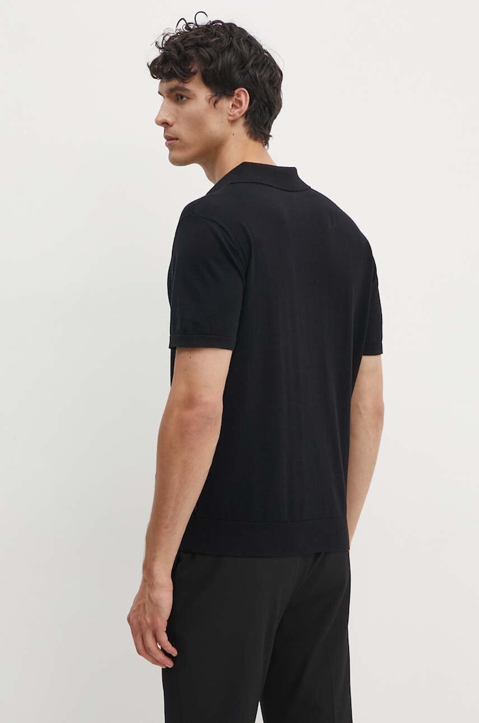 Одяг Бавовняне поло Armani Exchange 8NZF5D.ZM3JZ.NOS чорний