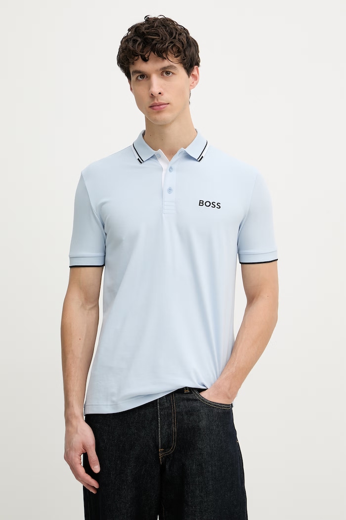 BOSS Green polo tričko pánske Paddy Pro modrá 50469102