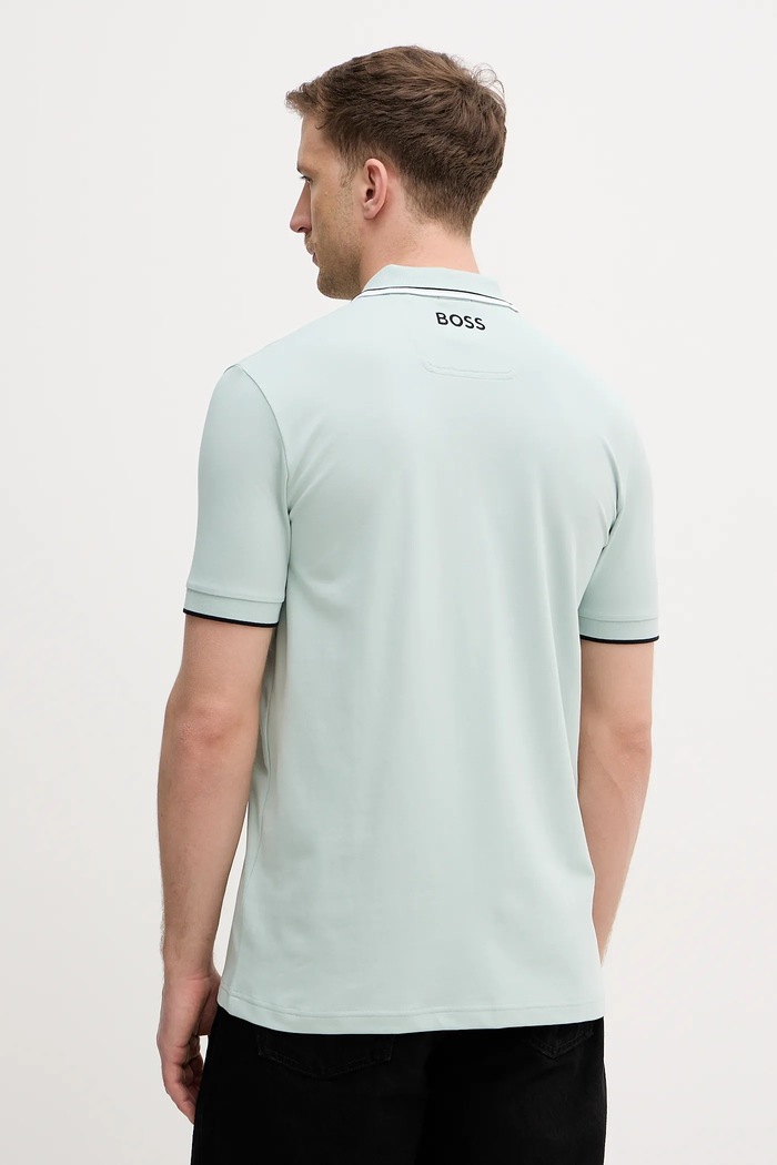 Ruházat BOSS Green póló férfi Paddy Pro 50469102 türkiz