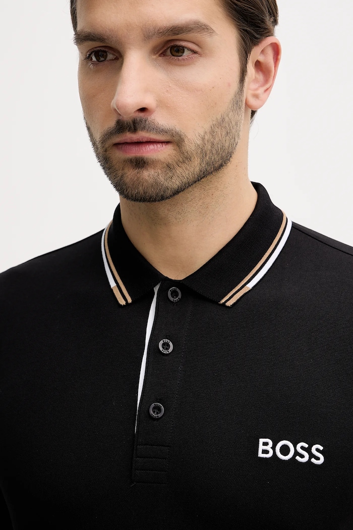 BOSS Green polo męskie Paddy Pro czarny 50469102