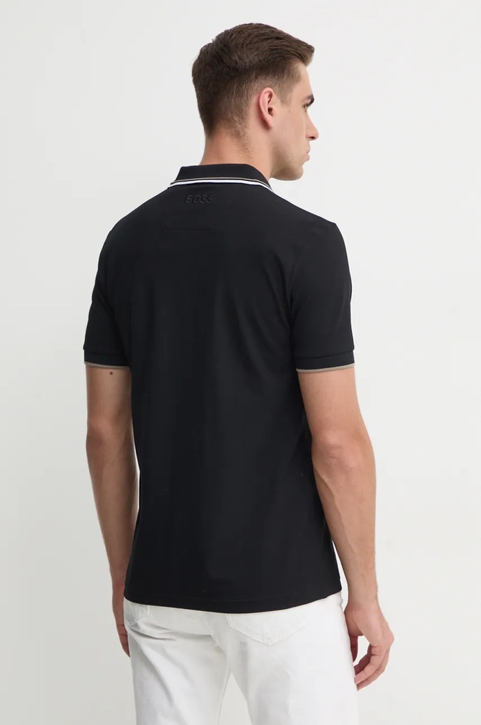 Odzież BOSS Green polo męskie Paddy Pro 50469102 czarny