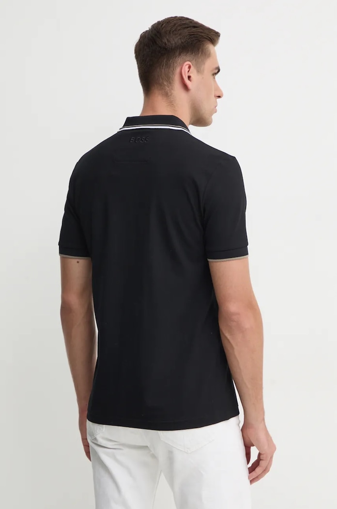 Odzież BOSS Green polo męskie Paddy Pro 50469102 czarny