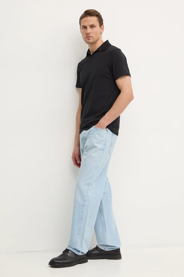 Filippa K polo 28909.FK czarny AA00