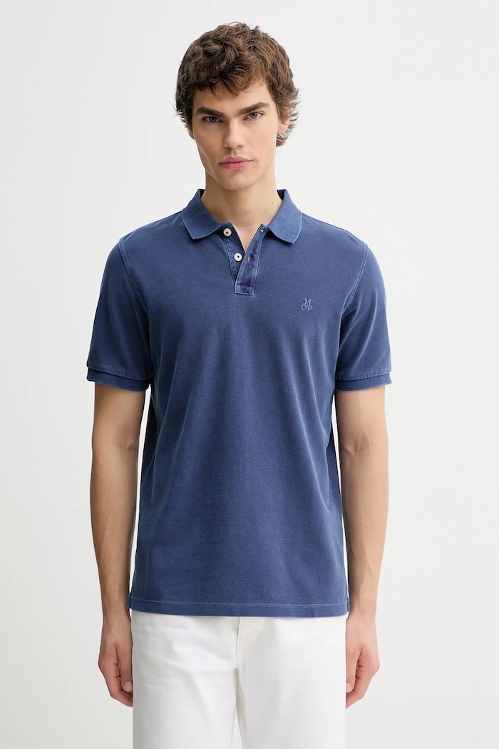 Marc O'Polo polo bawełniane bawełna granatowy M26226653000