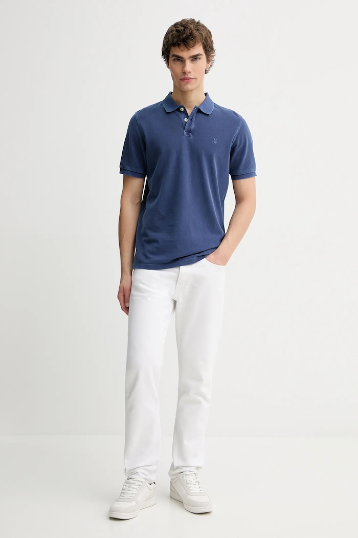 Marc O'Polo polo bawełniane M26226653000 granatowy AA00