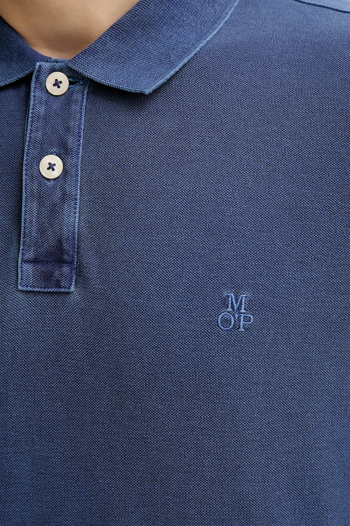 Marc O'Polo polo bawełniane M26226653000 granatowy