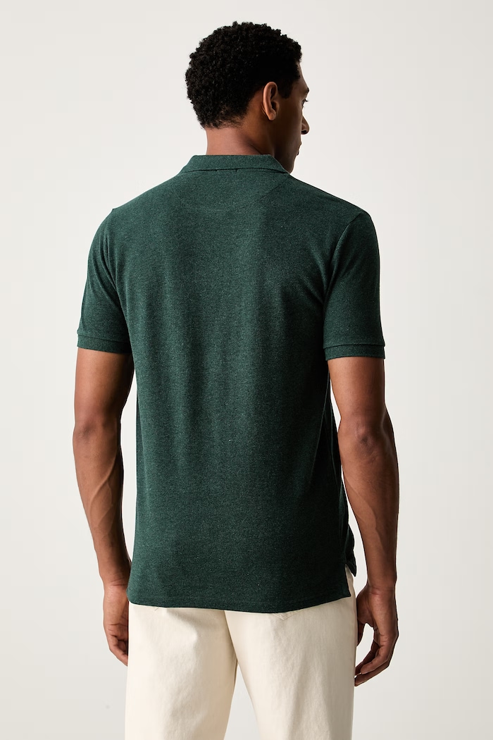 Abbigliamento U.S. Polo Assn. polo da uomo in cotone DHM PIQUE MUP3312 verde