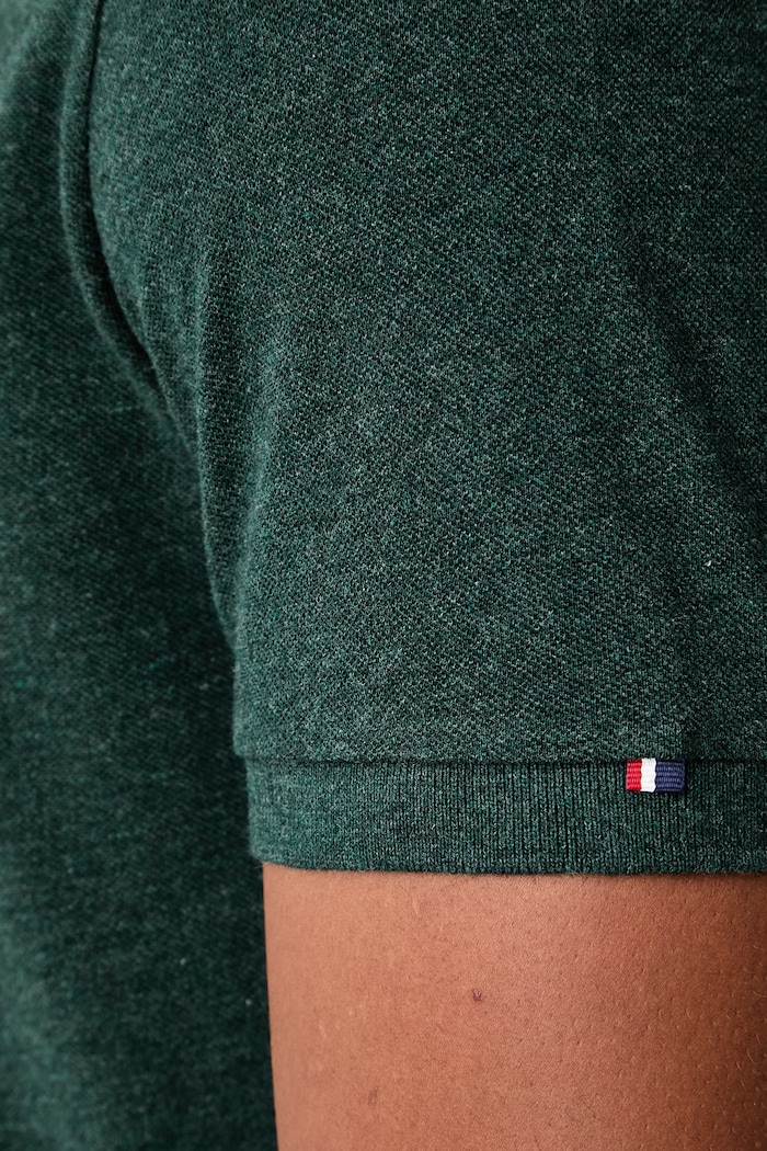 Polo tričko pánske bavlnené DHM PIQUE U.S. Polo Assn. zelená MUP3312