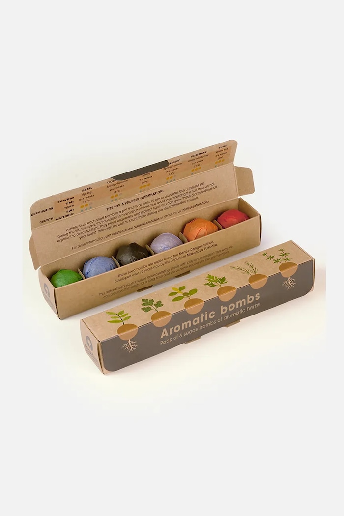Komplet za gojenje rastlin RESETEA Herb Bombs 19,5 x 3,3 x 3,3 cm Erst389 pisana AA00