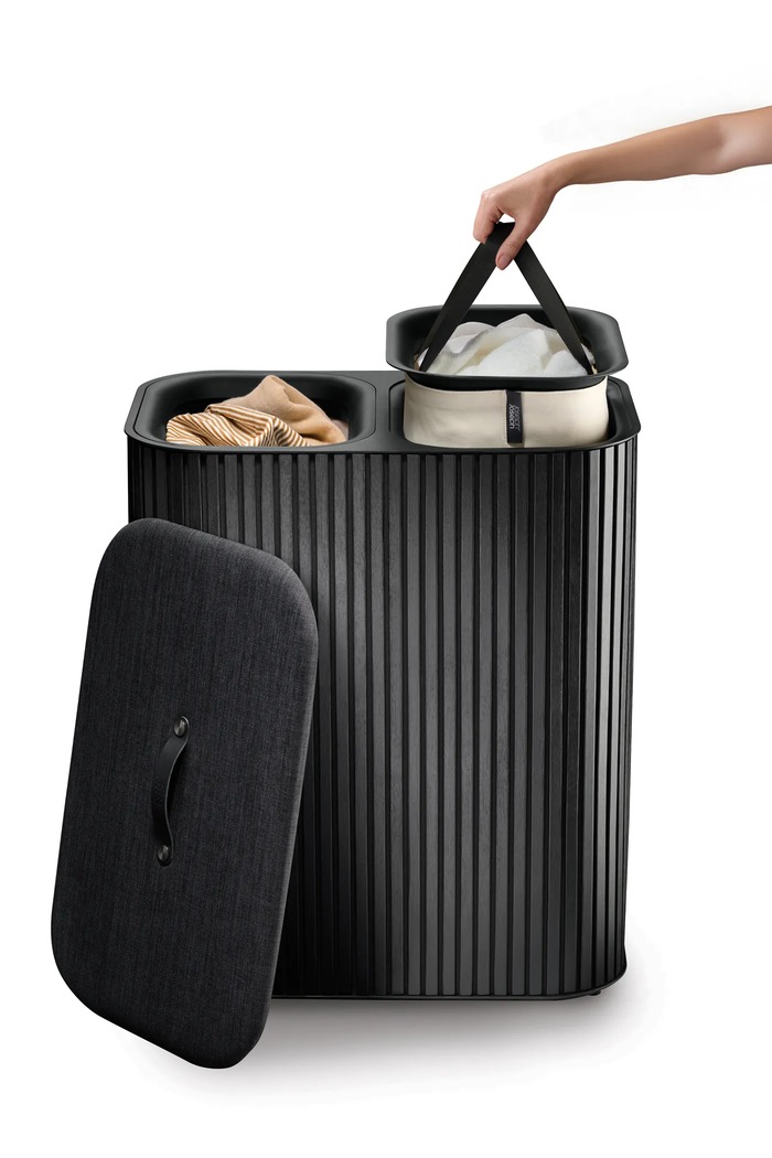 Joseph Joseph coș de rufe Tota Trio Luxe 90 L 5000005 negru