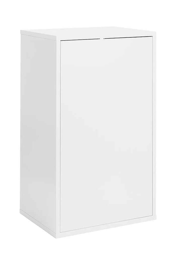 Stenski koš za perilo ReCollector Laundry Box 30 x 43 x 70 cm bela 100107WhiteL