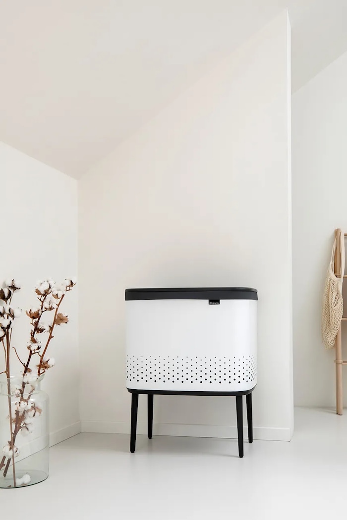 Koš za rublje Brabantia Bo Laundry Bin, 60 L 200502 bijela