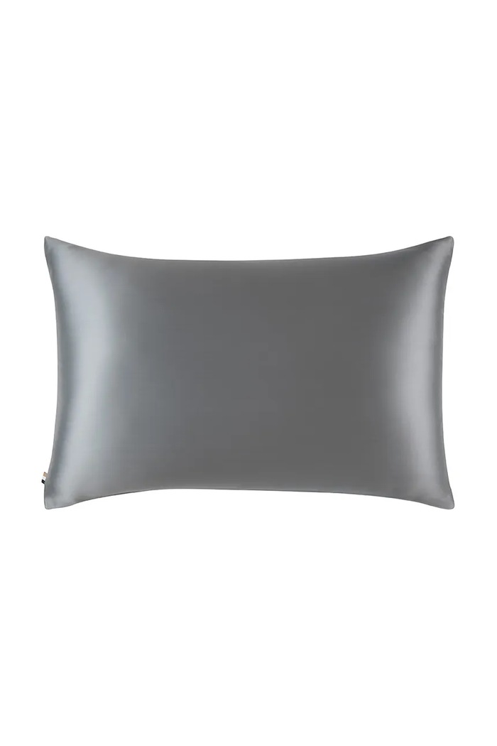 BOSS poszewka na poduszkę jedwabna SILKSHAM Dove 50 x 75 cm szary 1056576