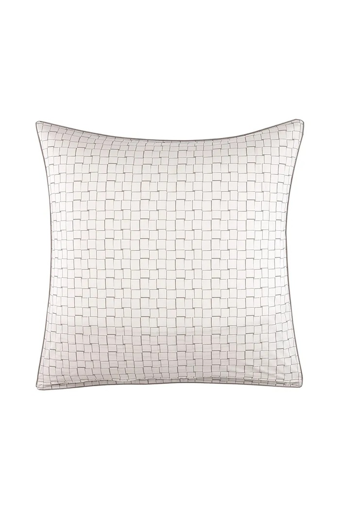 Lacoste poszewka na poduszkę bawełniana L BLOCK Greige 65 x 65 cm 1057064 szary AA00
