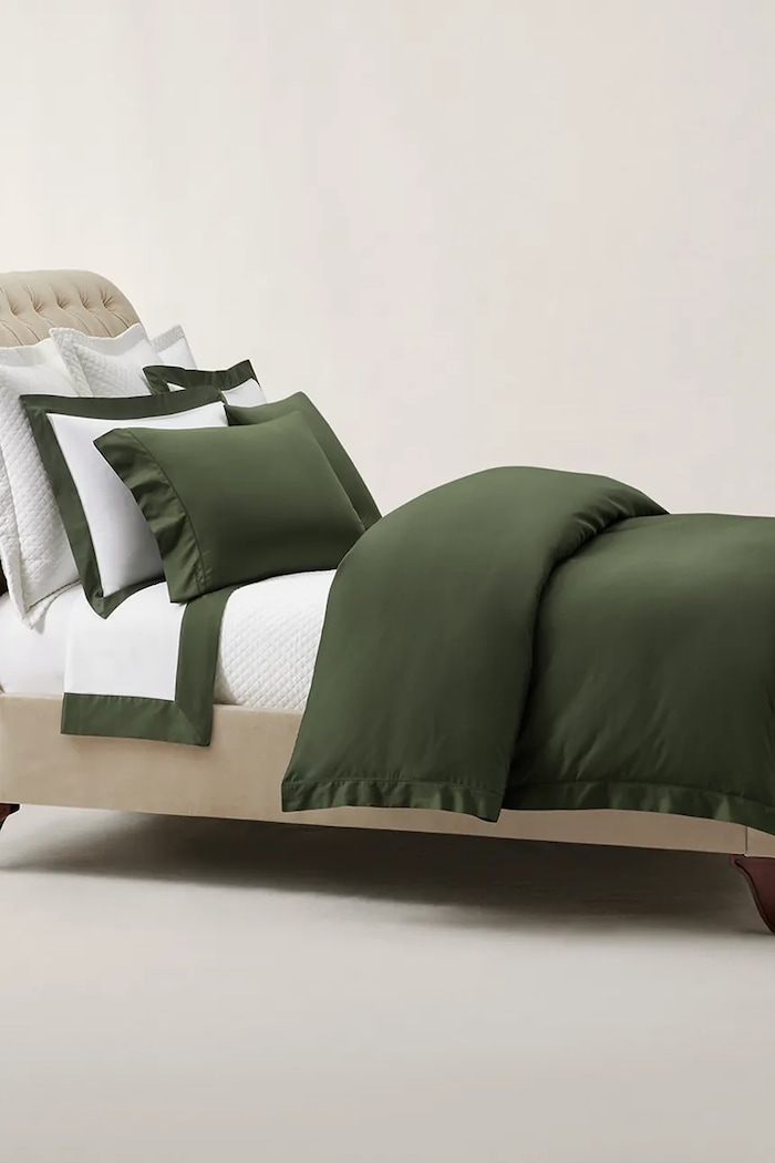 Ralph Lauren pamut paplanhuzat RL624 Dark Green 140 x 200 cm zöld 1055449