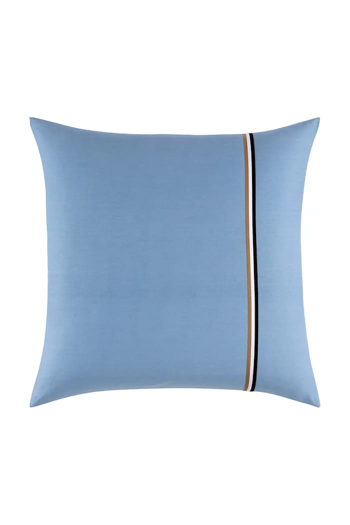 Bavlnená obliečka na vankúš BOSS BLINEA Horizon 65 x 65 cm modrá 1049776