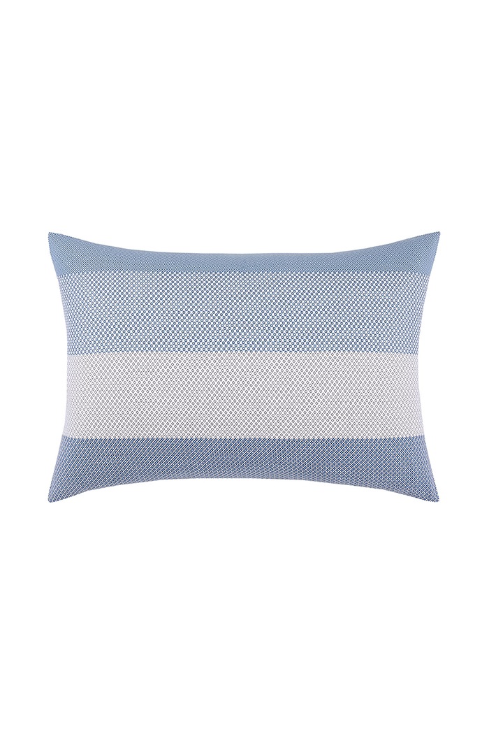 BOSS Poszewka na poduszkę bawełniana LOGAN Denim 50 x 75 cm niebieski 1074276