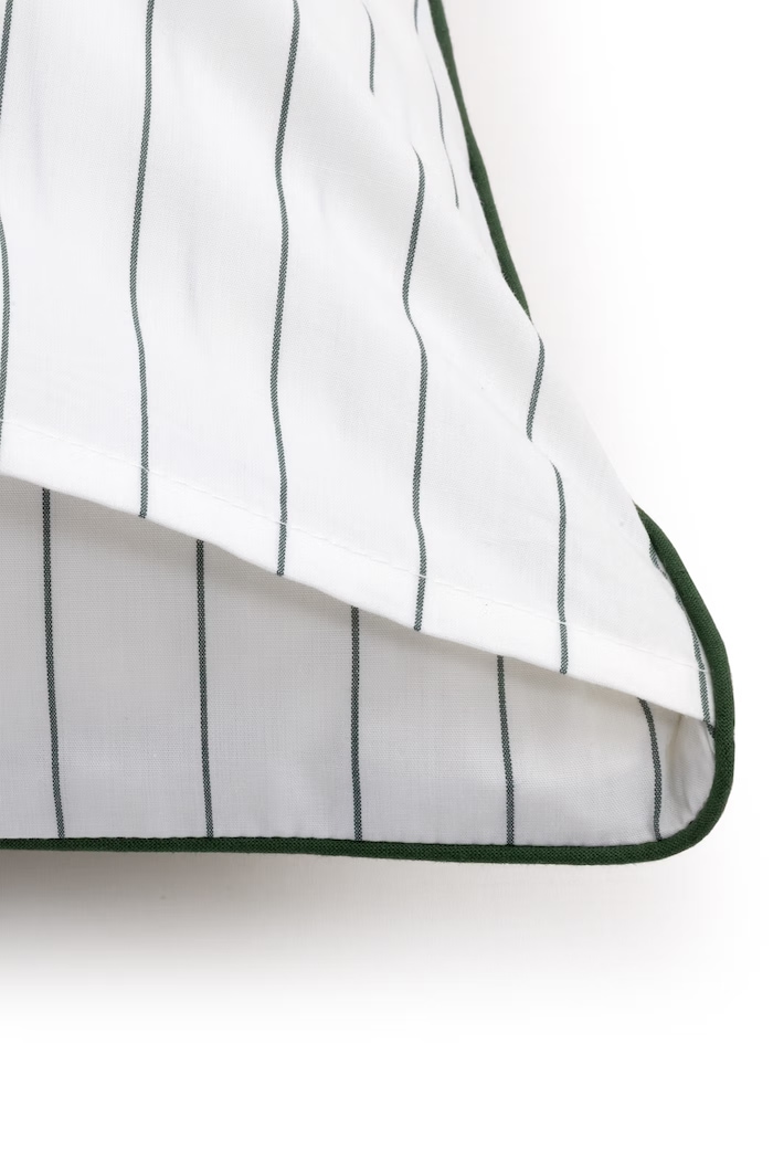 Poszewka na poduszkę bawełniana LTENNISN Vert 65 x 65 cm Lacoste 1074660 biały