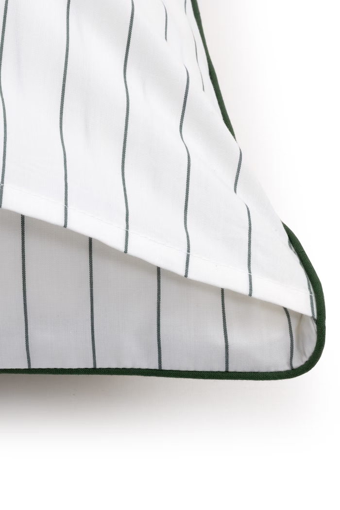 Poszewka na poduszkę bawełniana LTENNISN Vert 50 x 75 cm Lacoste 1074659 biały