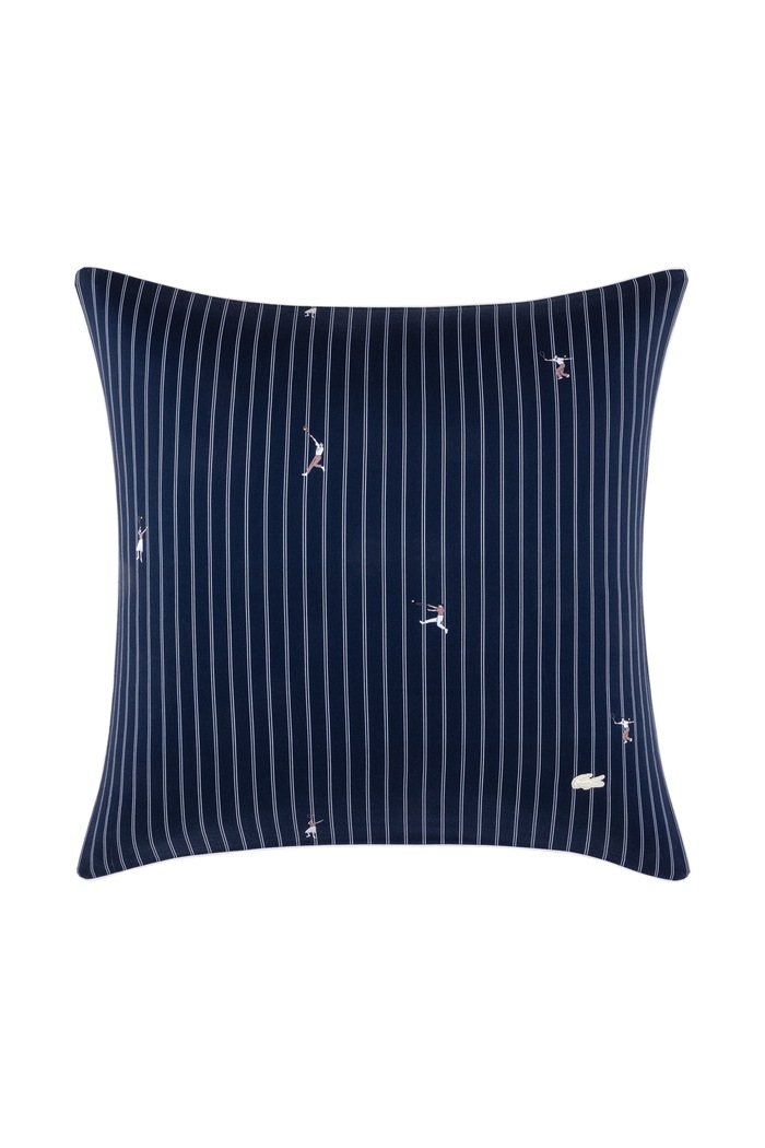 Lacoste Poszewka na poduszkę bawełniana LMATCHPO Marine 65 x 65 cm granatowy 1074078