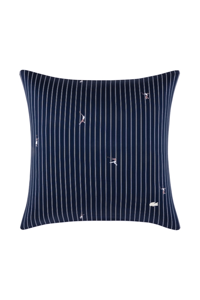 Lacoste Poszewka na poduszkę bawełniana LMATCHPO Marine 65 x 65 cm granatowy 1074078