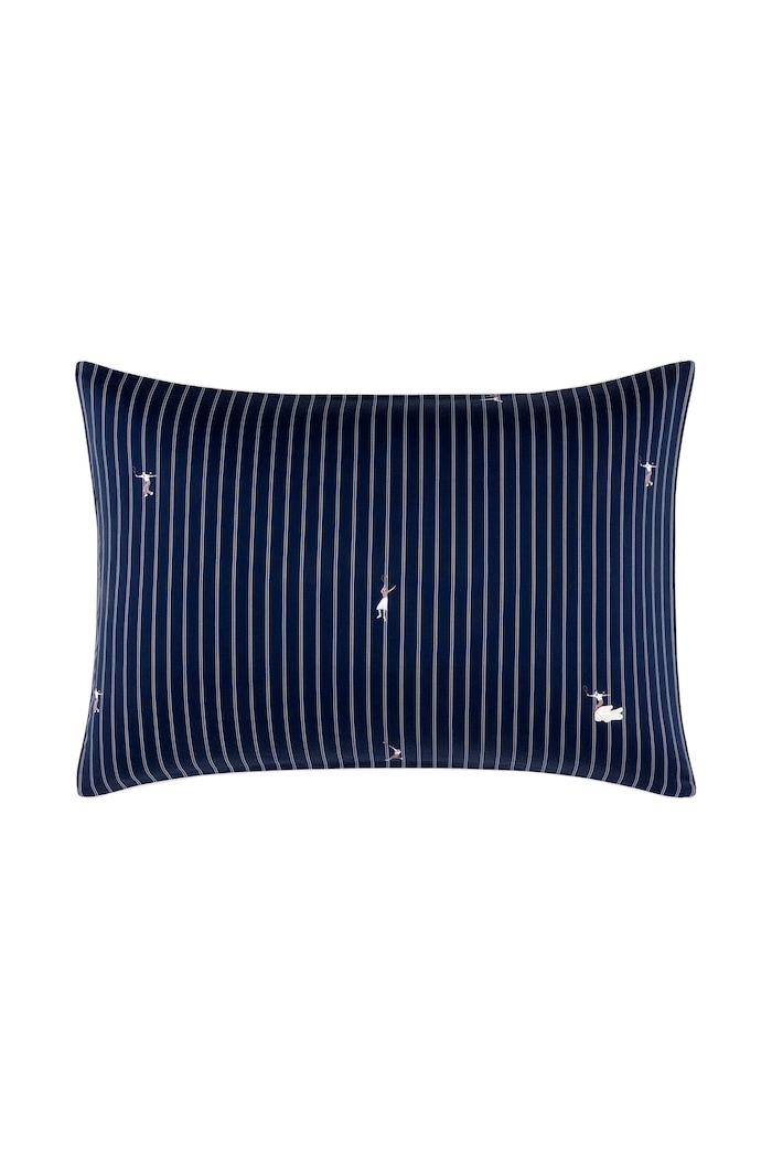 Lacoste Poszewka na poduszkę bawełniana LMATCHPO Marine 50 x 75 cm granatowy 1074077