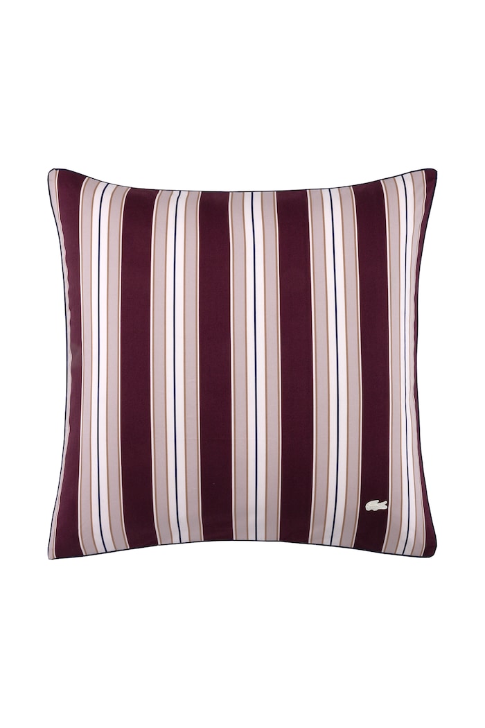 Lacoste Poszewka na poduszkę bawełniana LCOTTAGE 65 x 65 cm bordowy 1074504