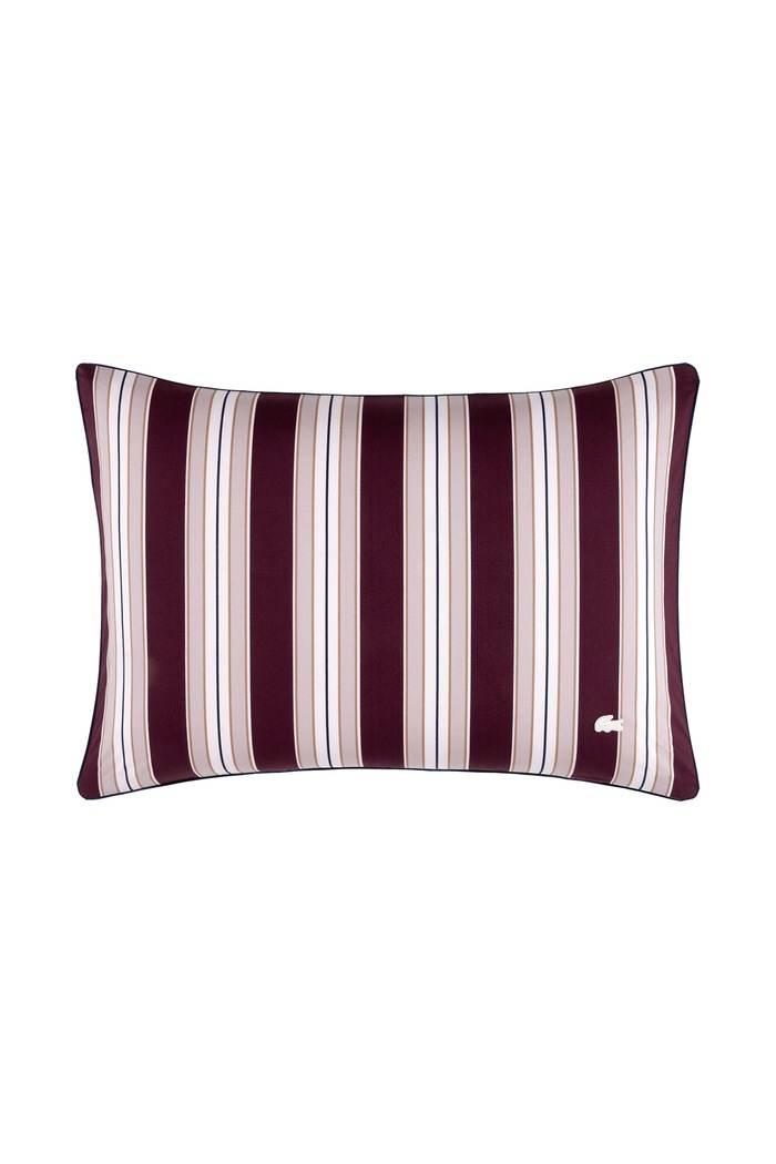 Lacoste Poszewka na poduszkę bawełniana LCOTTAGE 50 x 75 cm bordowy 1074503
