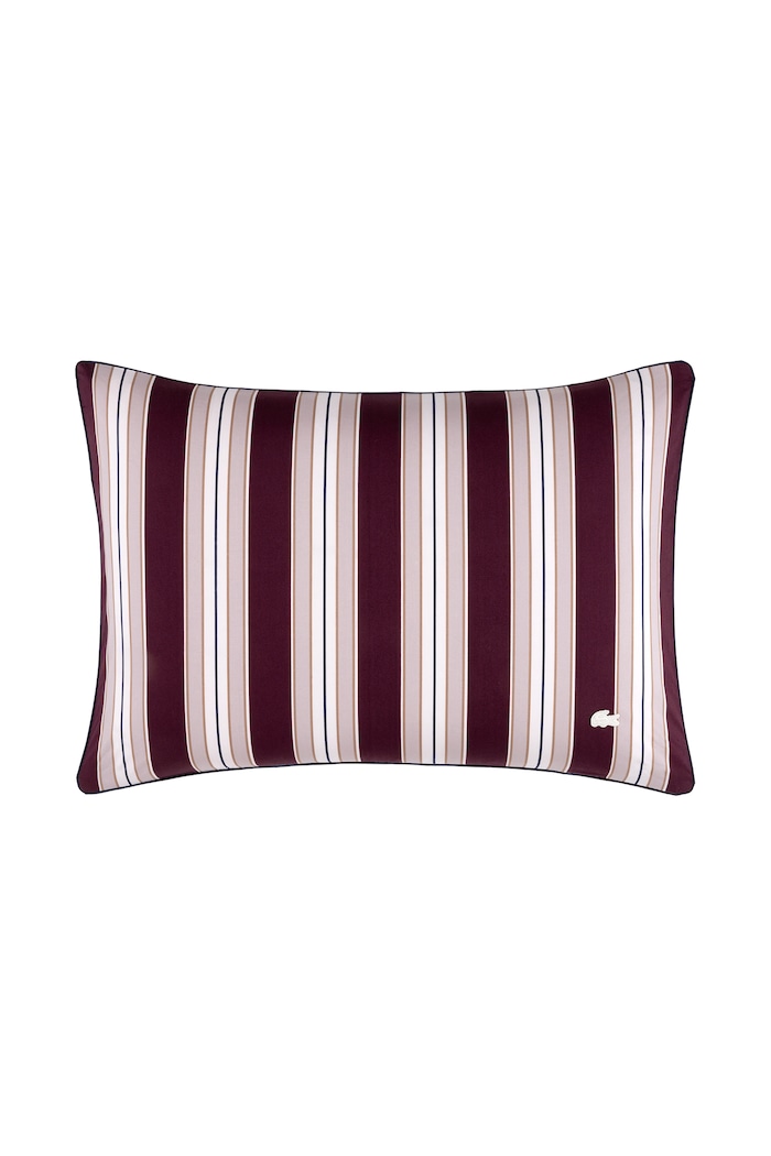 Lacoste Poszewka na poduszkę bawełniana LCOTTAGE 50 x 75 cm bordowy 1074503