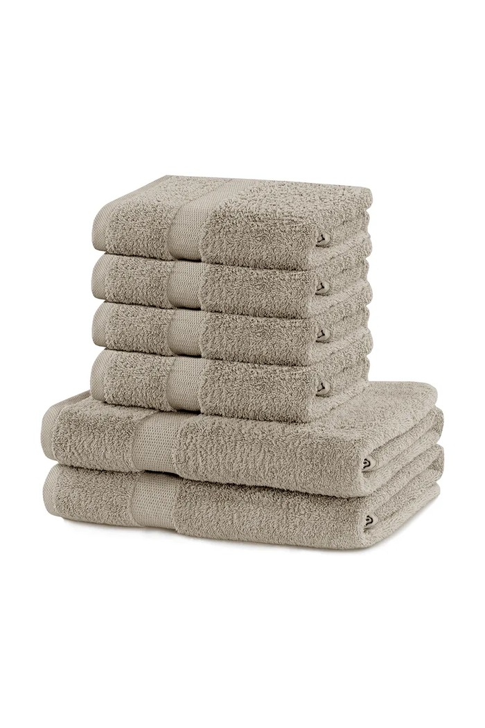 Sada uterákov home & lifestyle od 50 do 140 cm 6-pak béžová 5905364639161